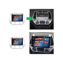 Hyundai İ20 Dijital Klima Android Multimedya Sistemi 4-64 Clarion 2013-2014 9"