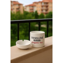 Porselen Baskılı Küllük - Teselli