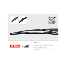 Zengemtx Silecek Süpürgesi Arka Plastik Tip 200mm Peugeot 308 Iı 09/13 . Renault Mgn Iı 11/02 12/09