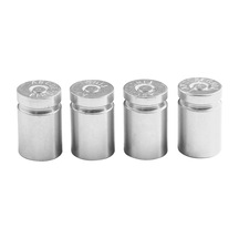 Teltree Alüminyum Lastik Valf Kapağı - 4 Adet Universal, Su Geçirmez, Dayanıklı, Renkli Ve Gümüş, Otomobil Motosiklet Bisiklet Uyumlu