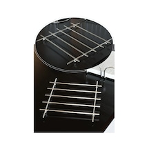 Çeyizlik Sunumluk Kare Metal Krom Nihale, Krom Altlık, Krom Tencere Altlığı, Krom Çaydanlık Altlığı Diğer