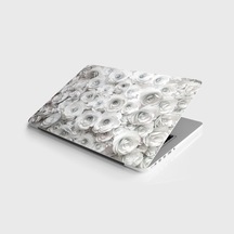 Laptop Sticker Notebook Pc Kaplama Etiketi 3d Metal Çiçek