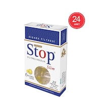 Stop Slim 6 Filtreli Ağızlık 25'li x 24 Paket