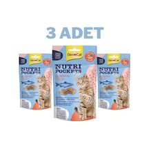 Gimcat Nutripockets Somonlu Kedi Ödülü 3 x 60 G