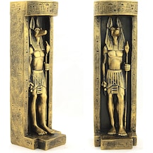 Anubis Figürlü Mumluk Kum