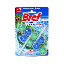 Bref Power Aktiv Klozet Blok Çam Kokulu 50gr X 2'li Paket 10'li Paket