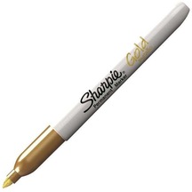 Kayakirtasiye Sharpie Fine Permanent Markör Metalik Altın 1834364