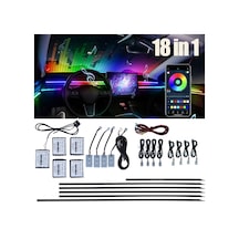 Ambiyans Rgb 64 Renk Aydınlatma Set 12v / Laam435