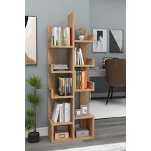 Enda Home Pamfilya 10 Bölmeli/raflı Kitaplık Çam