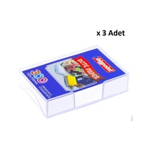 Bigpoint Akrilik Küp Notluk Dolu Beyaz 100x150mm X 3 Adet