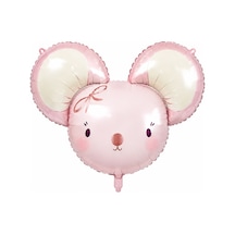 Pembe Fare Folyo Balon