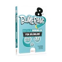 Günay Yayınları 8. Sınıf Fen Bilimleri Bumerang Haftalık Deneme