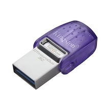 Kingston Data Traveler MicroDuo 3C DTDUO3CG3/128GB 128 GB USB 3.2 Gen 1 Flash Bellek