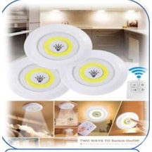 Wn-1186 Beyaz 3 Lü Kumandalı Led Seti
