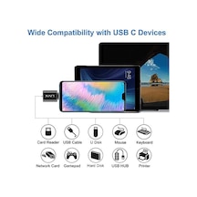 Livx Usb 3.1 To Type-c 10gbps 3a Hızlı Şarj Ve Data Aktarımı Çevirici Dönüştürücü Otg Adaptör Siyah Otgcz
