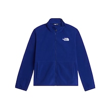 The North Face Teen Glacıer Fz Zıp In Jacket Unisex Genç Çocuk Ceket Nf0a8f8anlv1 Mavi