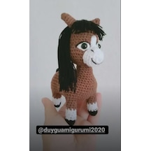 Amigurumi Doru atı Oyuncak at