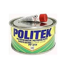 Politek Polyester Çelik Macun 1000 Gr +plastik Macun Aparatı