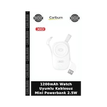1200mah Watch Uyumlu Kablosuz Mini Powerbank 2.5w Taşınabilir Seyahatler Yenilikçi Çok Renkli