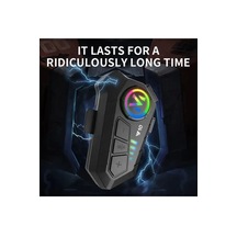 Akgüneş Motogaraj Y10 Intercom Motosiklet Kask İçi Bluetooth Kulaklık, Sürücü Haberleşme Sistemi