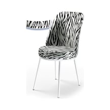 Zebra Desen - Beyaz