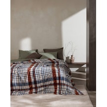 Fravonne Çift Kişilik Welsoft Baskılı Battaniye - Lacivert 8684427292068 Çok Renkli