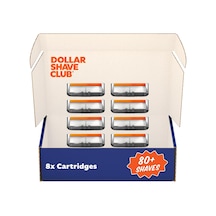 Lexroo 6 Blade Club Serisi Tıraş Makinesi Dolum Kartuşu, 8 Adet