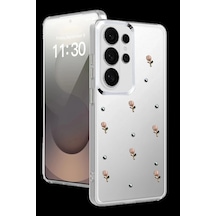 Samsung Galaxy S26 Ultra Fiyonk Desenli Kapak - Desen 6