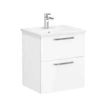 VitrA Root Flat 60 Cm Beyaz Çekmeceli Banyo Dolabı Alt Modül Lava Beyaz