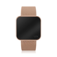 Up! Watch Touch Slim Steel Rose Gold And Rose Strap Unisex Kol Saati