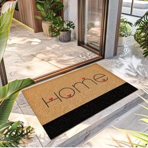 Ayrex Kapı Önü Renkli Kalp Home Halı Paspas 40 X 60 Cm Genel