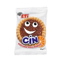 Eti Cin Bisküvi 36x25 G Portakal - Tek Lokmalık Atıştırmalık 6'li Avantaj Paketi - 6 Adet Tarı
