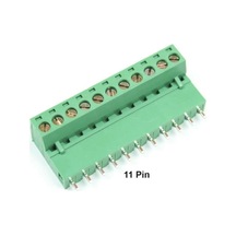 11 Pin 5.08mm Geçmeli 90c Takım Klemens