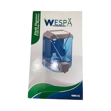 Wespa Köpük Sabunluk, Şeffaf Mavi, 1000cc Kapasiteli, Duvara Monte Edilebilir Sıvı Sabun Dispenseri Diğer