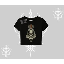 Tarzsokak Babby Tee Tshirt Sword Knight Skull Impossible Street Creed Siyah