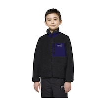 Jack Wolfskın Jack Wolfskin Ice Curl Unisex Çocuk Outdoor Ceketi Poı0 Siyah