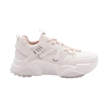Dgn Kadın Bağcıklı Sneaker Ayakkabı Nude Dgn Kadın Bağcıklı Sneaker Ayakkabı Nude