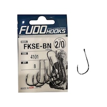 Fudo 4101 No:2/0 Fukase Black Nikel Olta İğnesi 8 Adet