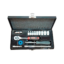 NT Tools NCSET114 16 Parça 1/4" Altı Köşe CR-V Lokma Seti