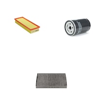 Bosch Filtre Bakım Seti Seat Cordoba 1.6 Benzinli 101 Beygir 2000-2002 Hava + Yağ F. + Polen Filtre Bosch