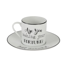 Be Happy Kahve Fincan Takımı 4 Parça Acı Kahve