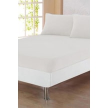Bella Çift Kişilik 180x200 Cm Lastikli Çarşaf Takımı Beyaz