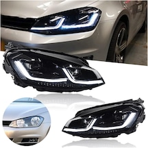 Volksvagen Golf 7 2013-2014 Mk7 J Dizayn Ön Far