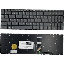 Lenovo Uyumlu V140-15ıwl Type 81k6 Klavye Füme Tr Power Tuşlu Versiyon