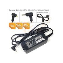 Teknikshop Samsung Uyumlu Ativ Smart Pc 500T Notebook Adaptör 12V 3.33A 40W 2.5Mm