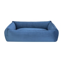Hnrlıshp Pet Comfort Golf Mavi Köpek Yatağı L 105x85cm