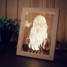 Kişiye Özel 3D Led Çerçeve