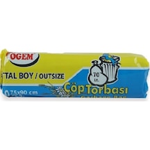 Ögem Battal Boy Çöp Torbası Mavi 75 x 90 CM