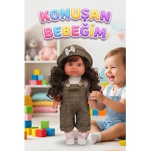Lucia Girl Konuşan 35 Cm - Etkileşimli Kolları Bacakları Ve Kafası Et Kutulu Oyuncak Bebek 29808842