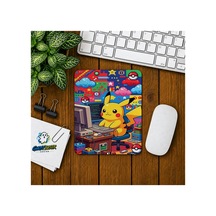 Pikachu Baskılı Oyuncu Mousepad 0235